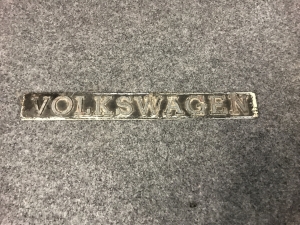 VW T25 Tailgate Script 