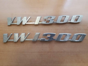 Beetle Engine Lid Script VW 1300 111853687A 