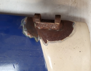 LHS Late 'Push Button' Split Bus Door